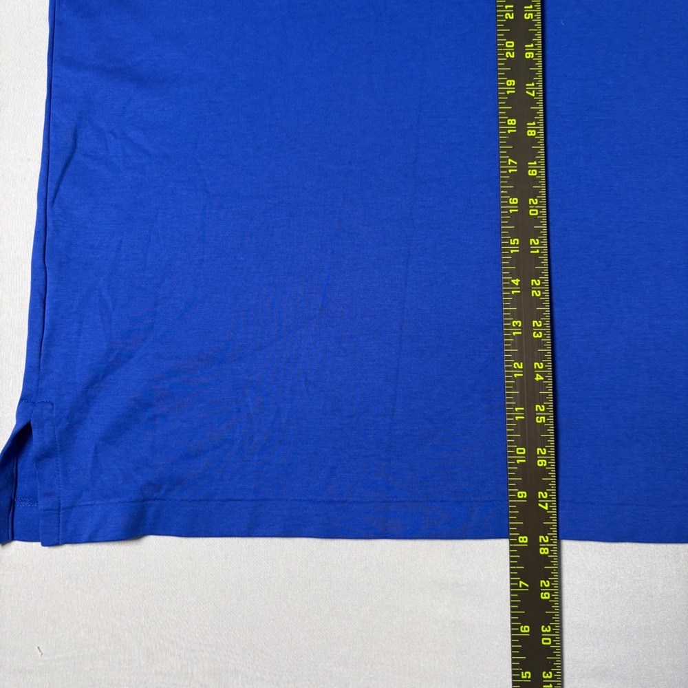 Polo Ralph Lauren Mens XL Blue Pima Soft Touch Cotton Short Sleeve Polo Shirt - Picture 7 of 7